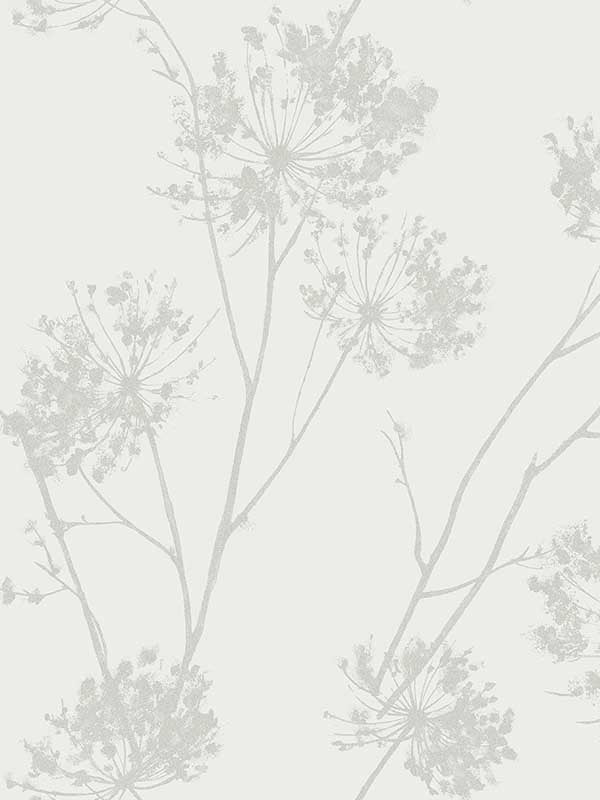 Wild Grass fabric in chardonnay color - pattern number BD50200 - by Seabrook in the Etten Beaded Wallpaper collection
