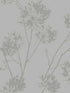 Wild Grass fabric in silversmoke color - pattern number BD50210 - by Seabrook in the Etten Beaded Wallpaper collection
