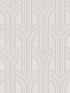 Deco Arches fabric in pearlescent color - pattern number BD50400 - by Seabrook in the Etten Beaded Wallpaper collection