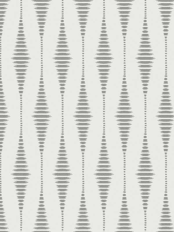 Diamond Stripe fabric in pearlescent color - pattern number BD50600 - by Seabrook in the Etten Beaded Wallpaper collection