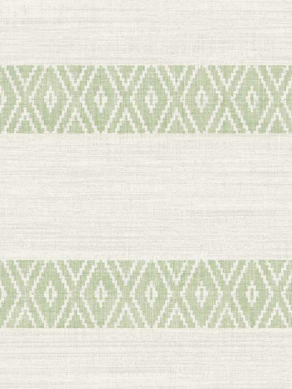 Alani Geo Stripe fabric in aloe color - pattern number LN40104 - by Seabrook in the Lillian August Coastal Haven collection