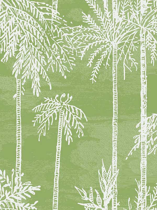 Palm Grove fabric in summer fern color - pattern number LN40204 - by Seabrook in the Lillian August Coastal Haven collection