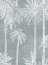 Palm Grove fabric in bluestone color - pattern number LN40218 - by Seabrook in the Lillian August Coastal Haven collection