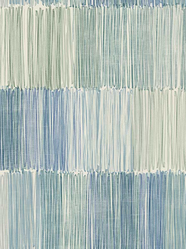 Arielle Abstract Stripe fabric in lakeside color - pattern number LN40304 - by Seabrook in the Lillian August Coastal Haven collection