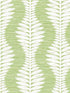 Carina Leaf Ogee wallpaper in greenery color - pattern number LN40504 - by Seabrook in the Lillian August Coastal Haven collection