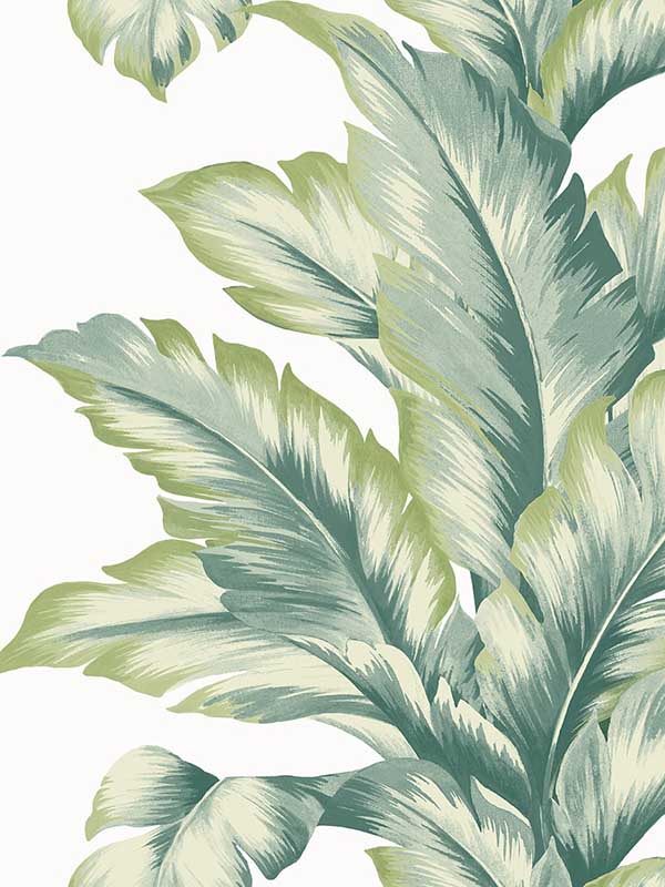 Banana Springs wallpaper in rivercrest color - pattern number LN40604 - by Seabrook in the Lillian August Coastal Haven collection