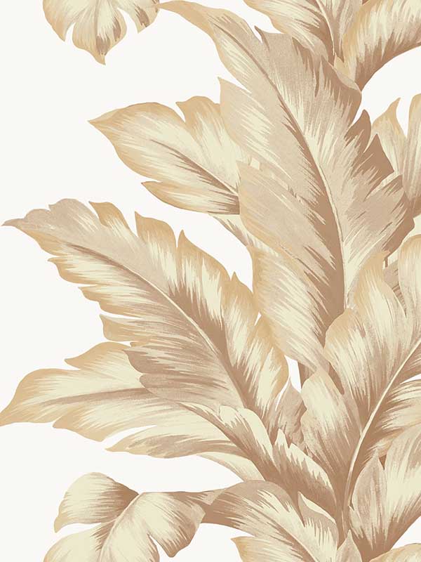 Banana Springs wallpaper in peachy color - pattern number LN40606 - by Seabrook in the Lillian August Coastal Haven collection