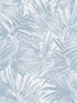 Cordelia Tossed Palms wallpaper in blue shale color - pattern number LN40702 - by Seabrook in the Lillian August Coastal Haven collection