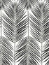 Marina Palm fabric in ebony color - pattern number ET10735 - by Seabrook in the Etten Gallerie Online collection
