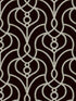 Divine Trellis wallpaper in black color - pattern number EV3945 - by Candice Olson in the Casual Elegance collection
