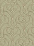 Divine Trellis wallpaper in taupe color - pattern number EV3947 - by Candice Olson in the Casual Elegance collection