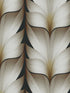 Lotus Light Stripe wallpaper in black color - pattern number EV3954 - by Candice Olson in the Casual Elegance collection