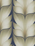 Lotus Light Stripe wallpaper in navy color - pattern number EV3956 - by Candice Olson in the Casual Elegance collection