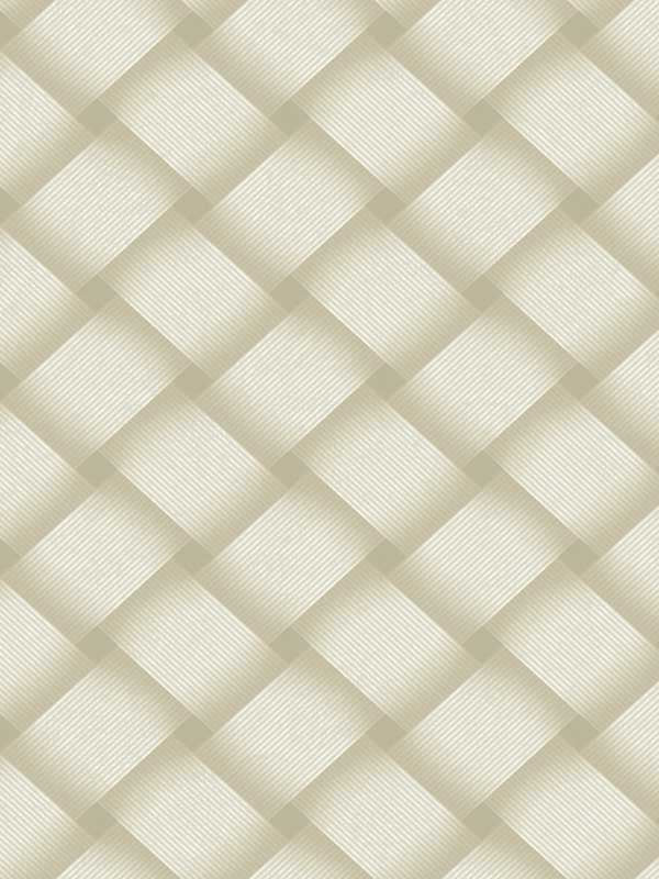 Bayside Basket Weave wallpaper in blonde color - pattern number EV3965 - by Candice Olson in the Casual Elegance collection