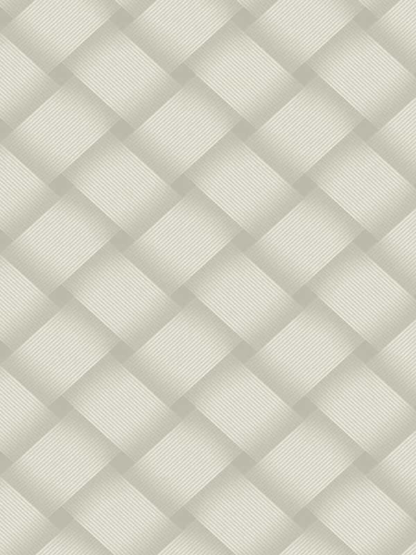 Bayside Basket Weave wallpaper in neutral color - pattern number EV3967 - by Candice Olson in the Casual Elegance collection