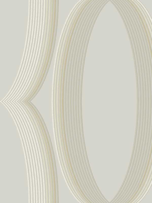 Progression Ogee wallpaper in blonde color - pattern number EV3984 - by Candice Olson in the Casual Elegance collection