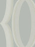 Progression Ogee wallpaper in light blue color - pattern number EV3985 - by Candice Olson in the Casual Elegance collection