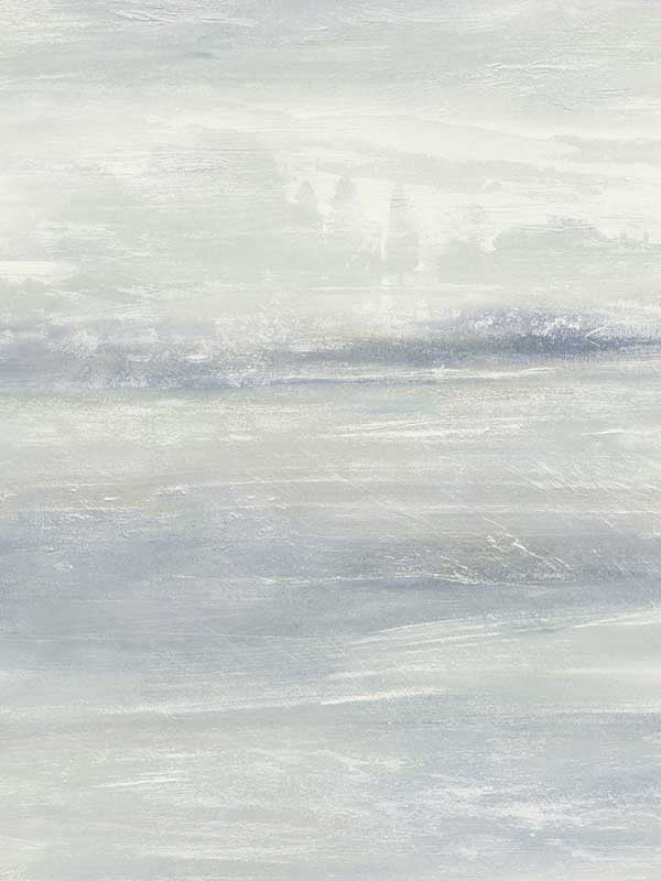 Soothing Mists Scenic fabric in blue oasis color - pattern number EV3988 - by Candice Olson in the Casual Elegance collection