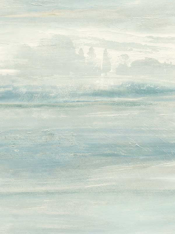 Soothing Mists Scenic fabric in blue color - pattern number SO2434 - by Candice Olson in the Casual Elegance collection