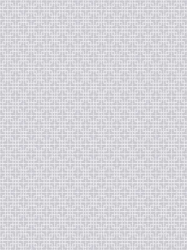 Greek Key Texture fabric in silver color - pattern number G56598 - by Galerie in the TexStyle collection