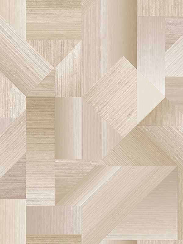 Shape Shifter wallpaper in beige color - pattern number G56623 - by Galerie in the TexStyle collection