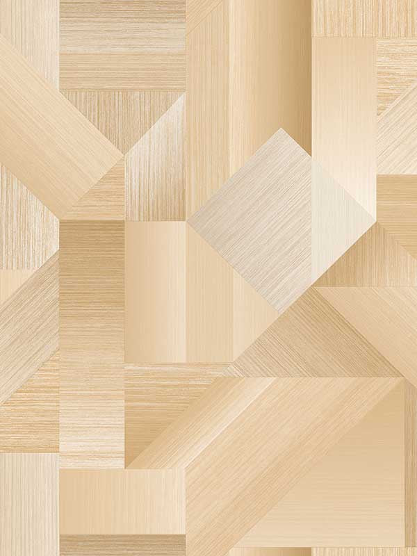 Shape Shifter wallpaper in gold color - pattern number G56628 - by Galerie in the TexStyle collection