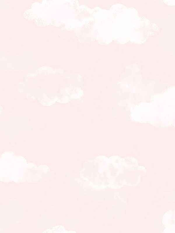 Cloud fabric in pink color - pattern number G78358 - by Galerie in the Tiny Tots 2 collection