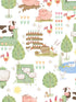 Farmland fabric in primary color - pattern number G78377 - by Galerie in the Tiny Tots 2 collection