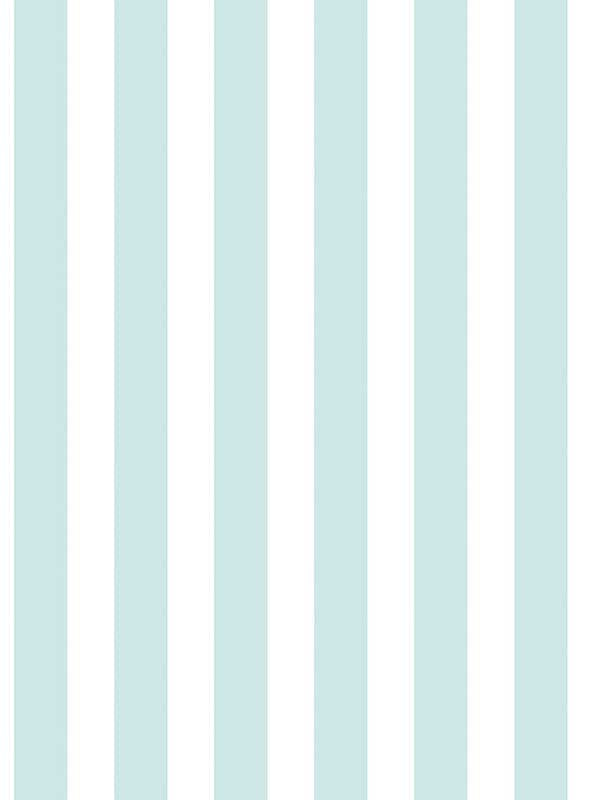 Regency Stripe wallpaper in turquoise color - pattern number G78406 - by Galerie in the Tiny Tots 2 collection