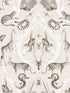 Menagerie fabric in beige black color - pattern number G78309 - by Galerie in the Bazaar collection