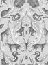 Menagerie fabric in grey hopsack black color - pattern number G78310 - by Galerie in the Bazaar collection