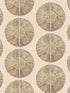 Soleil fabric in brown gold color - pattern number G78332 - by Galerie in the Bazaar collection