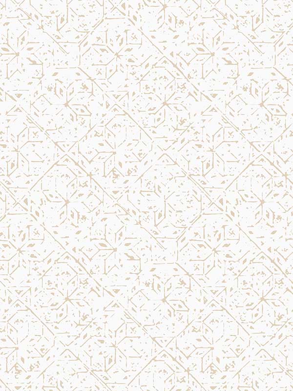 Tangier Tile wallpaper in neutral taupe color - pattern number G78338 - by Galerie in the Bazaar collection
