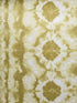 Batik fabric in green gold color - pattern number 26789 - by Galerie in the Crafted collection