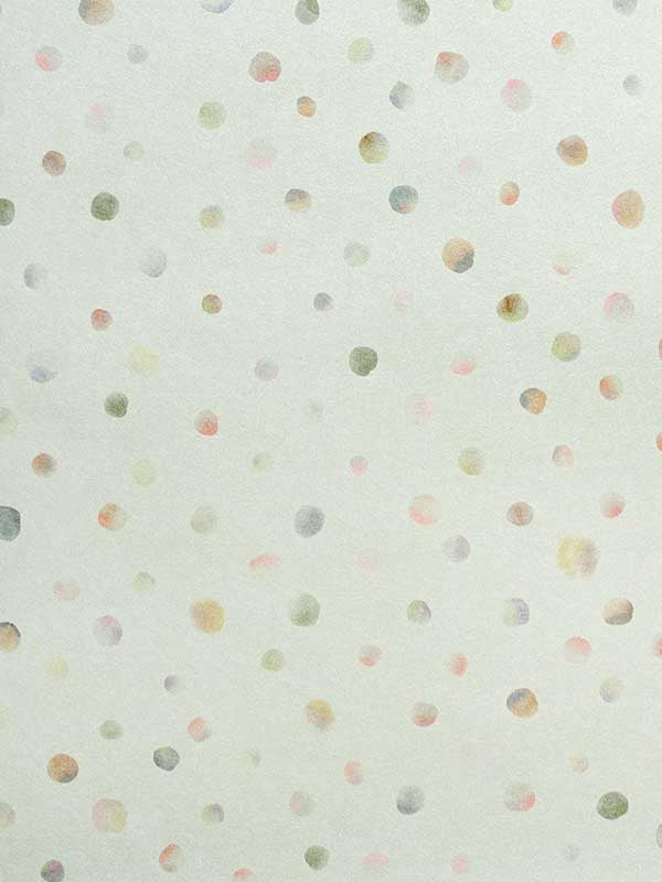 Watercolour Dots wallpaper in sage color - pattern number 26836 - by Galerie in the Great Kids collection
