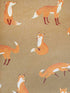 Friendly Foxes wallpaper in bronze color - pattern number 26842 - by Galerie in the Great Kids collection