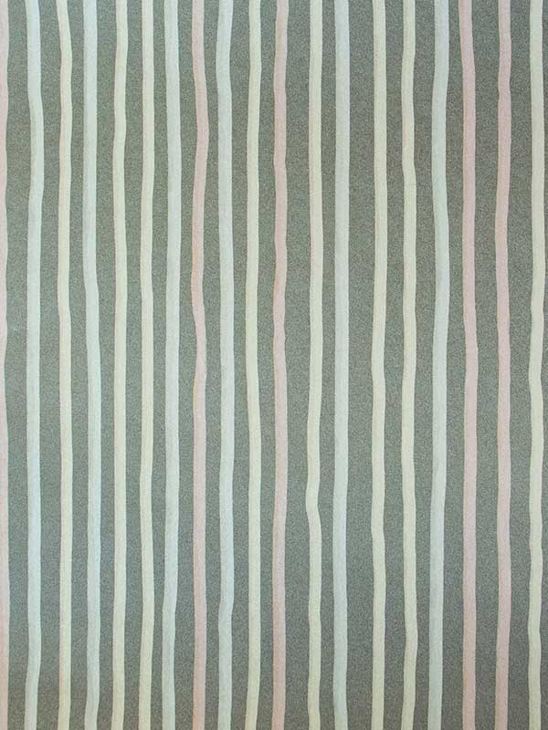 Stripes wallpaper in dark green color - pattern number 26846 - by Galerie in the Great Kids collection