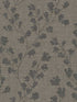 Floral Trail Motif fabric in brown black color - pattern number FS72004 - by Galerie in the Fusion collection