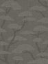 Chinoiserie Tree Motif fabric in charcoal color - pattern number FS72018 - by Galerie in the Fusion collection