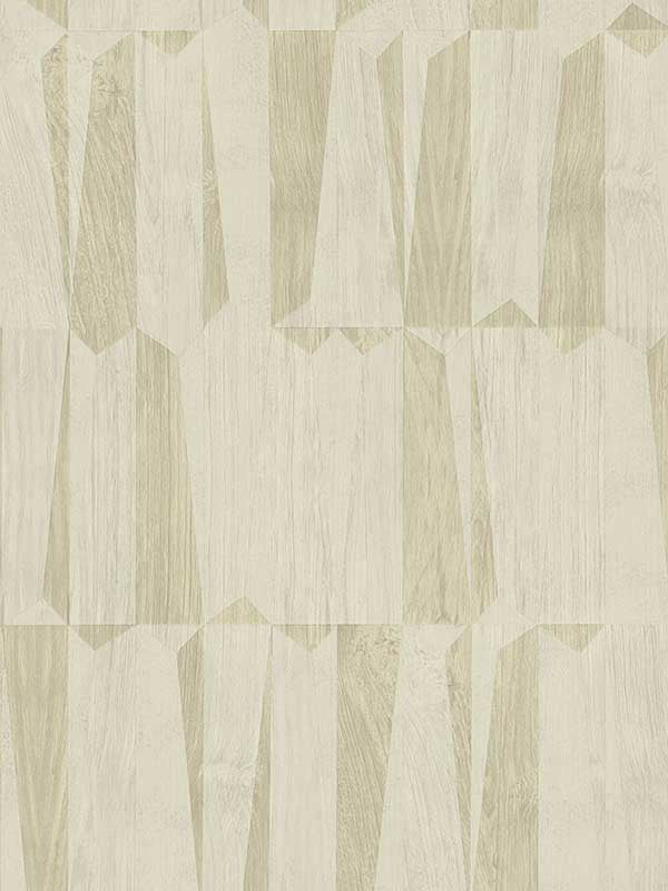 Geo Point Wood Effect Motif fabric in beige cream grey color - pattern number FS72031 - by Galerie in the Fusion collection