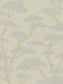 Chinoiserie Tree Motif fabric in beige blue color - pattern number FS72036 - by Galerie in the Fusion collection