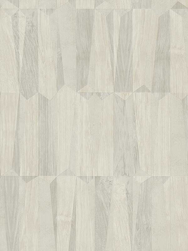 Geo Point Wood Effect Motif fabric in cream grey white color - pattern number FS72039 - by Galerie in the Fusion collection