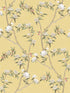 Chinoiserie fabric in yellow color - pattern number 19003 - by Galerie in the Spring Blossom collection