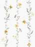 Vertical Garden fabric in yellow color - pattern number 19022 - by Galerie in the Spring Blossom collection