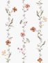 Vertical Garden fabric in red color - pattern number 19023 - by Galerie in the Spring Blossom collection