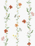 Vertical Garden fabric in multi coloured color - pattern number 19024 - by Galerie in the Spring Blossom collection