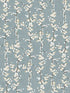 Sakura Row fabric in blue color - pattern number 19041 - by Galerie in the Spring Blossom collection