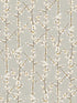 Sakura Row fabric in yellow color - pattern number 19042 - by Galerie in the Spring Blossom collection
