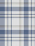 Plaid fabric in blue color - pattern number 19062 - by Galerie in the Spring Blossom collection