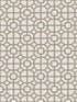 Lattice fabric in bronze brown color - pattern number 19084 - by Galerie in the Spring Blossom collection